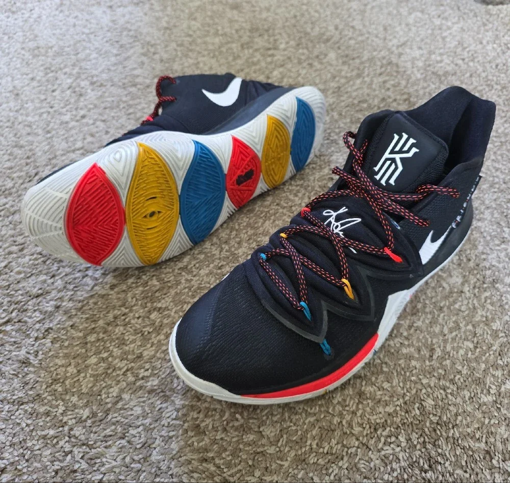 Nike Kyrie 5 X FRIENDS Multi/Color AO2918-006 Sz 13